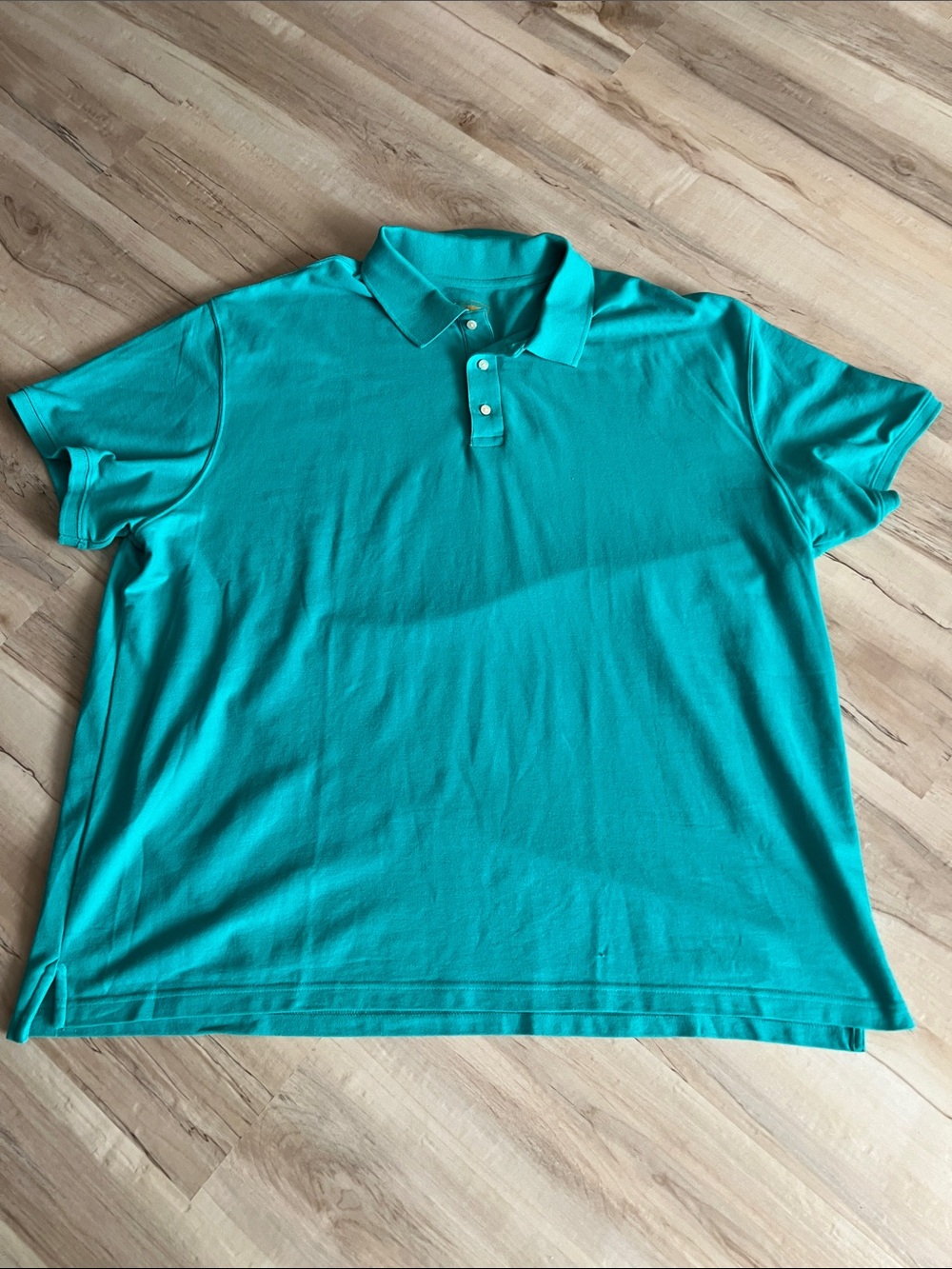 Men's Teal Polo Shirt - Classic Short Sleeve